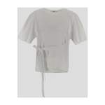 T-Shirt von Barena Venezia, in der Farbe Weiss, aus Stoff, andere Perspektive, Vorschaubild