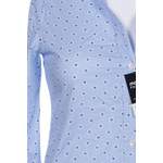Klassische Bluse von caliban, in der Farbe Blau, aus Baumwolle, andere Perspektive, Vorschaubild