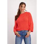 2-in-1 Pullover von monari, in der Farbe Rot, aus Baumwolle, andere Perspektive, Vorschaubild