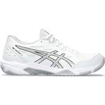 Hallenschuhe von ASICS, in der Farbe Weiss, aus Material-mix, andere Perspektive, Vorschaubild