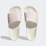 Badeschuh von adidas Originals, in der Farbe Weiss, aus Kunststoff, andere Perspektive, Vorschaubild