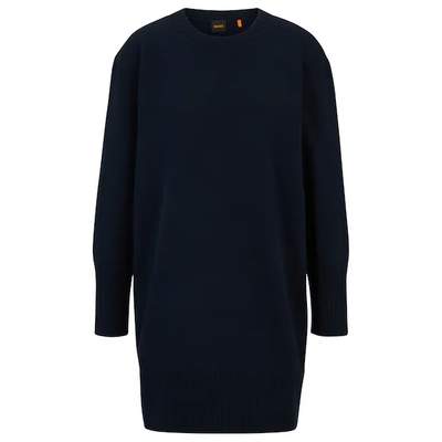 Preisvergleich für Strickkleid Kleid 'Fimali', in der Farbe Blau, aus  Baumwolle, Größe L, GTIN: 4063541344381 | Ladendirekt