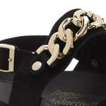 Sandale von Espadrij l’originale, in der Farbe Schwarz, aus Textil, andere Perspektive, Vorschaubild