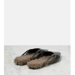 Slipper von BRUNELLO CUCINELLI, in der Farbe Schwarz, andere Perspektive, Vorschaubild