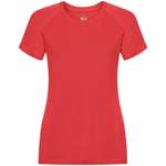 Funktionsshirt von Fruit Of The Loom, in der Farbe Rot, andere Perspektive, Vorschaubild