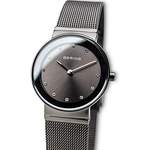 Damen-Armbanduhr von Bering, in der Farbe Schwarz, aus Edelstahl, andere Perspektive, Vorschaubild