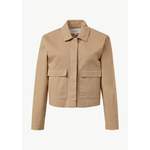 Blusenblazer von comma casual identity, in der Farbe Braun, aus Baumwolle, Vorschaubild