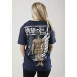 T-Shirt von Attack On Titan, aus Polyester, andere Perspektive, Vorschaubild
