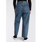 5-Pocket-Jeans von Levi's® Plus, in der Farbe Blau, aus Polyester, andere Perspektive, Vorschaubild