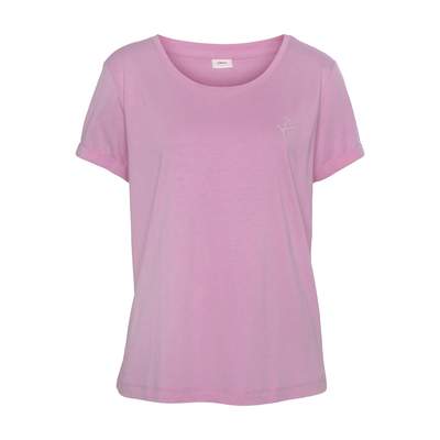 Preisvergleich für LASCANA T-Shirt Damen taupe-gemustert, schwarz Gr.44/46,  aus Elasthan, Größe 44/46, GTIN: 4893962414123 | Ladendirekt