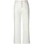 7/8-Jeans von DAY.LIKE, in der Farbe Weiss, aus Baumwolle, Vorschaubild