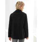 Fleecejacke von Classic Basics, in der Farbe Schwarz, aus Polyester, andere Perspektive, Vorschaubild