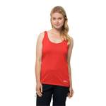 Tanktop von Jack Wolfskin, in der Farbe Orange, aus Polyester, andere Perspektive, Vorschaubild