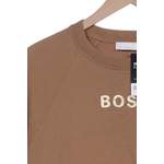 Sweatshirt von BOSS by Hugo Boss, in der Farbe Beige, aus Baumwolle, andere Perspektive, Vorschaubild