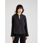 Klassische Bluse von MORE & MORE, in der Farbe Schwarz, aus Baumwolle, andere Perspektive, Vorschaubild