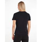 T-Shirt von Calvin Klein Jeans, in der Farbe Schwarz, aus Baumwolle, andere Perspektive, Vorschaubild