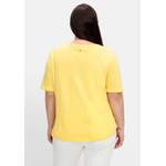 Shirt von sheego, in der Farbe Gelb, aus Baumwolle, andere Perspektive, Vorschaubild