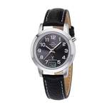 Damen-Armbanduhr von MASTER TIME, in der Farbe Schwarz, aus Edelstahl, Vorschaubild