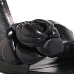 High Heel Pump von Valentino Garavani, in der Farbe Schwarz, aus Leder, andere Perspektive, Vorschaubild