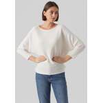 3/4 Arm-Pullover von Vero Moda, in der Farbe Weiss, aus Polyester, Vorschaubild