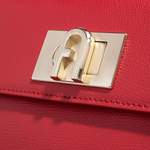 Ledertasche von Furla, in der Farbe Rot, aus Textil, andere Perspektive, Vorschaubild