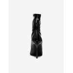 High Heel Stiefelette von Only, in der Farbe Schwarz, aus Kunststoff, andere Perspektive, Vorschaubild