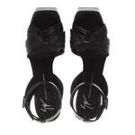 High Heel Sandalette von giuseppe zanotti, in der Farbe Schwarz, aus Leder, andere Perspektive, Vorschaubild
