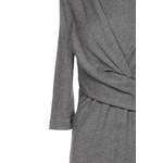 Kleid von BOSS by Hugo Boss, in der Farbe Grau, aus Wolle, andere Perspektive, Vorschaubild