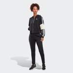 Trainingsanzug von adidas Sportswear, in der Farbe Schwarz, aus Polyester, Vorschaubild