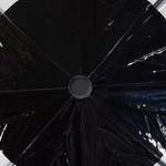Regenschirm von Karl Lagerfeld, in der Farbe Weiss, aus Kunststoff, andere Perspektive, Vorschaubild