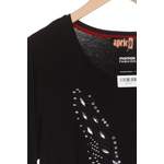 Langarmshirt von aprico, in der Farbe Schwarz, aus Elasthan, andere Perspektive, Vorschaubild
