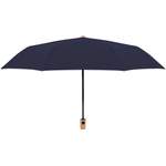 Regenschirm von Doppler, in der Farbe Blau, aus Holz, andere Perspektive, Vorschaubild