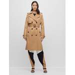 Trenchcoat von Boss, in der Farbe Beige, aus Polyester, andere Perspektive, Vorschaubild