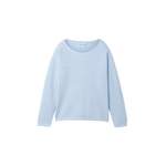 2-in-1 Pullover von Tom Tailor, in der Farbe Blau, aus Baumwolle, andere Perspektive, Vorschaubild