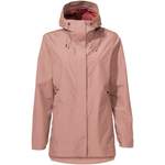 Funktionsjacke von Vaude, in der Farbe Rosa, aus Polyurethan, andere Perspektive, Vorschaubild