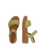Sandale von Gabor, in der Farbe Braun, aus Kunststoff, andere Perspektive, Vorschaubild