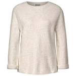 3/4 Arm-Pullover von Street One, in der Farbe Beige, aus Meliert, Vorschaubild