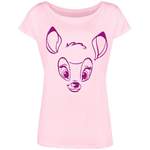 T-Shirt von Disney, in der Farbe Rosa, aus Baumwolle, andere Perspektive, Vorschaubild