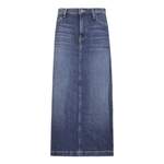 Rock von 7 For All Mankind, in der Farbe Blau, aus Denim, Vorschaubild