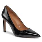 High Heel Pump von Boss, in der Farbe Schwarz, aus Leder, andere Perspektive, Vorschaubild