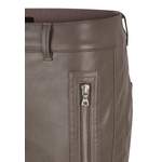 5-Pocket-Hose von MARC AUREL, in der Farbe Beige, aus Leder, andere Perspektive, Vorschaubild