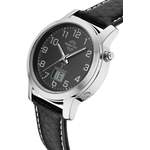 Damen-Armbanduhr von MASTER TIME, in der Farbe Schwarz, aus Edelstahl, andere Perspektive, Vorschaubild