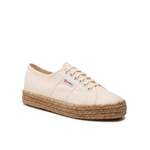 Espadrille von Superga, in der Farbe Beige, aus Stoff, andere Perspektive, Vorschaubild