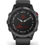 Smartwatch von Garmin, in der Farbe Schwarz, aus Polycarbonat, andere Perspektive, Vorschaubild