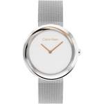 Damen-Armbanduhr von Calvin Klein, in der Farbe Silber, aus Edelstahl, Vorschaubild