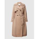 Trenchcoat von comma Casual Identity, in der Farbe Beige, aus Baumwolle, Vorschaubild