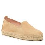 Espadrille von Manebi, in der Farbe Beige, aus Echtleder, andere Perspektive, Vorschaubild