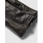 Lederhandschuhe von Weikert-Handschuhe, in der Farbe Braun, aus Polyester, andere Perspektive, Vorschaubild