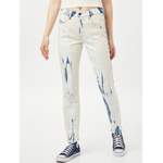 Jeans, in der Farbe Beige, aus Polyester, der Marke Diesel, andere Perspektive, Vorschaubild