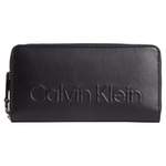Geldbörse von Calvin Klein, in der Farbe Schwarz, aus Polyurethan, Vorschaubild